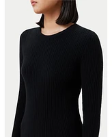 Gobi Cashmere Women's Textured Knit Cashmere Dress