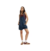 Cotton On Women's Short Denim Overall