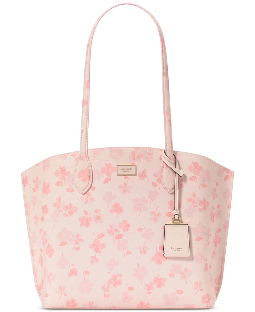 kate spade new york Suite Spring Pansies Large Tote Bag