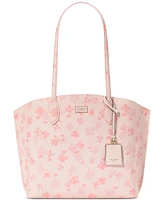 kate spade new york Suite Spring Pansies Large Tote Bag