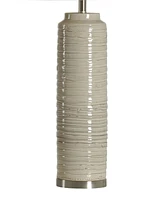 StyleCraft Home Collection 39" Anastasia Modern Ceramic Table Lamp