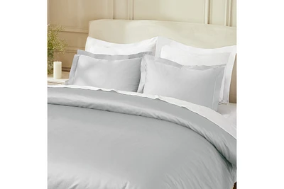 Superior Egyptian Cotton 850 Thread Count Solid Duvet Cover Set, King/California King