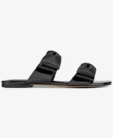 Aaj By Aminah Women's Jody Bow Flat Sandals