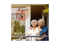Outdoor Squirrel Resistant Metal Mesh Small Bird Feeder