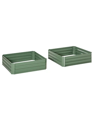 Garden Bed Durable Wooden Planter for Easy Growing of Vegetables and Flowers
