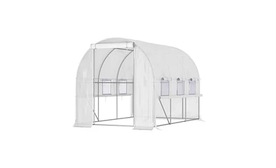 Walk-In Greenhouse for Gardening – Large Outdoor Plant Growing Space