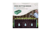 Garden Bed High-Quality Wooden Planter for Vegetables, Flowers, and Herbs