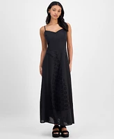 And Now This Women's Eyelet Godet Maxi Dress, Exclusively at Macy's