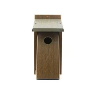 Outdoor Garden Environmentally Friendly Composite Wood Birdhouse for Backyard Birds