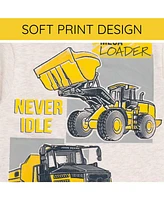 John Deere Toddler Boys T-Shirt Oatmeal Heather