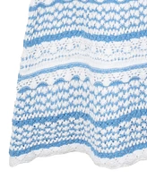 Rare Editions Big Girls A-Line Crochet Dress