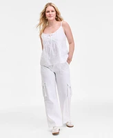 On 34th Women's Eyelet Scalloped-Trim Tank, Exclusively at Macy's