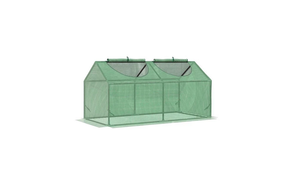 Mini Greenhouse – Compact and Portable Growing Space for Indoor Plants, Herbs, and Seedlings