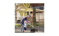 Spacious Garden Bed for Healthy Plant Growth and Organized Outdoor Gardening