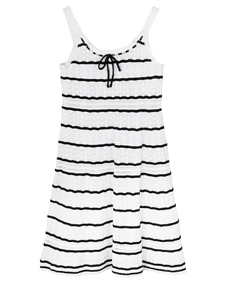 Rare Editions Big Girls Bodycon Crochet Dress
