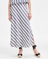 On 34th Women's Striped Maxi Skirt, Exclusively at Macy's