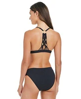 Bleu By Rod Beattie Womens La Cote Dazur Macrame Trim Bikini Top Bottoms
