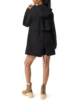 Bass Outdoor Women's Rain Parka Long Sleeves Jacket