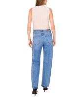 Vince Camuto Women's Pinstriped V-Neck Vest