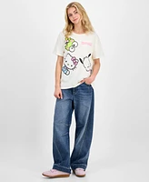 Love Tribe Juniors' Hello Kitty Graphic Print T-Shirt