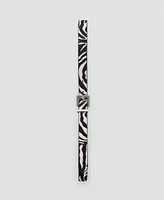 Mango Women's Zebra-Print Belt