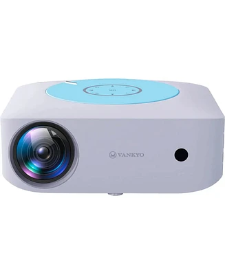 Vankyo - Leisure E30TBS Native 1080P Wireless Single Lcd Projector, Screen Included - White/Blue