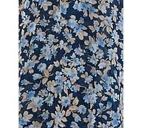 As U Wish Juniors' Molded-Cup Wrap High-Low Fit & Flare Dress