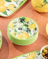 Certified International Limone Melamine 6-Pc. All-Purpose Bowls, Service For 6