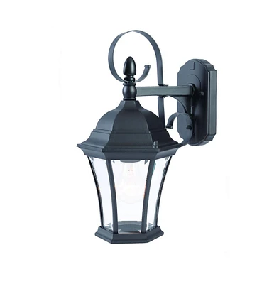 Wall Mounted Swing Arm Hanging Lantern Sconce for Home and Porch Decor