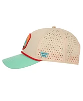 Generic Men's Yosemite National Park Cream and Teal 6-Panel Unstructured Hat