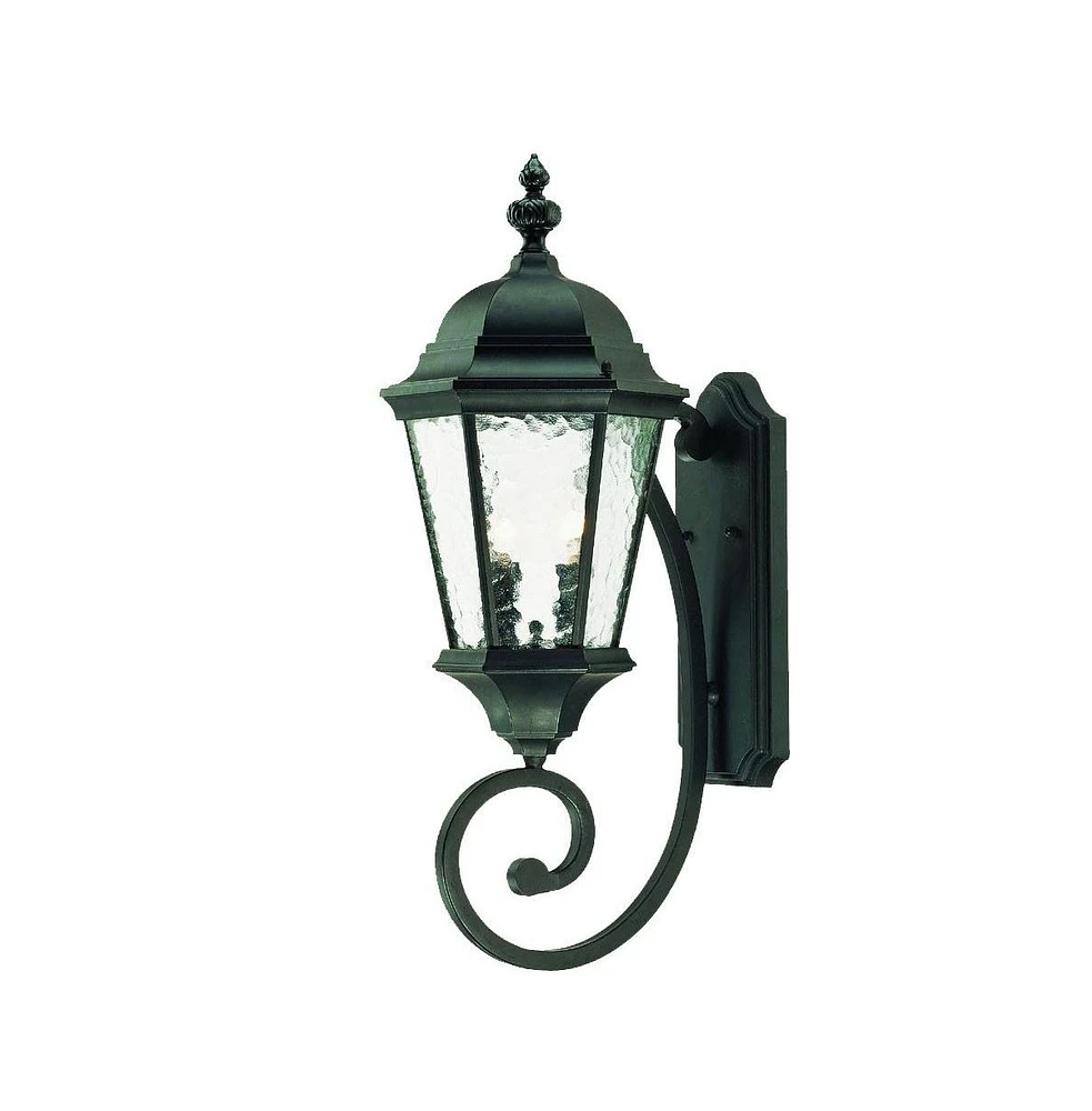 Two-Light Carousel Lantern Wall Light – Stylish Lighting for Exterior Spaces