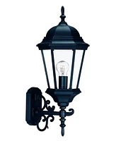 Domed Glass Lantern Wall Light for Entryway Patio or Hallway