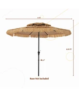 Mondawe Ft Hawaiian Beach Parasol Outdoor Umbrella