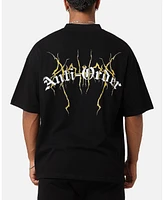 The Anti Order Men's Chaos Mock Neck T-Shirt