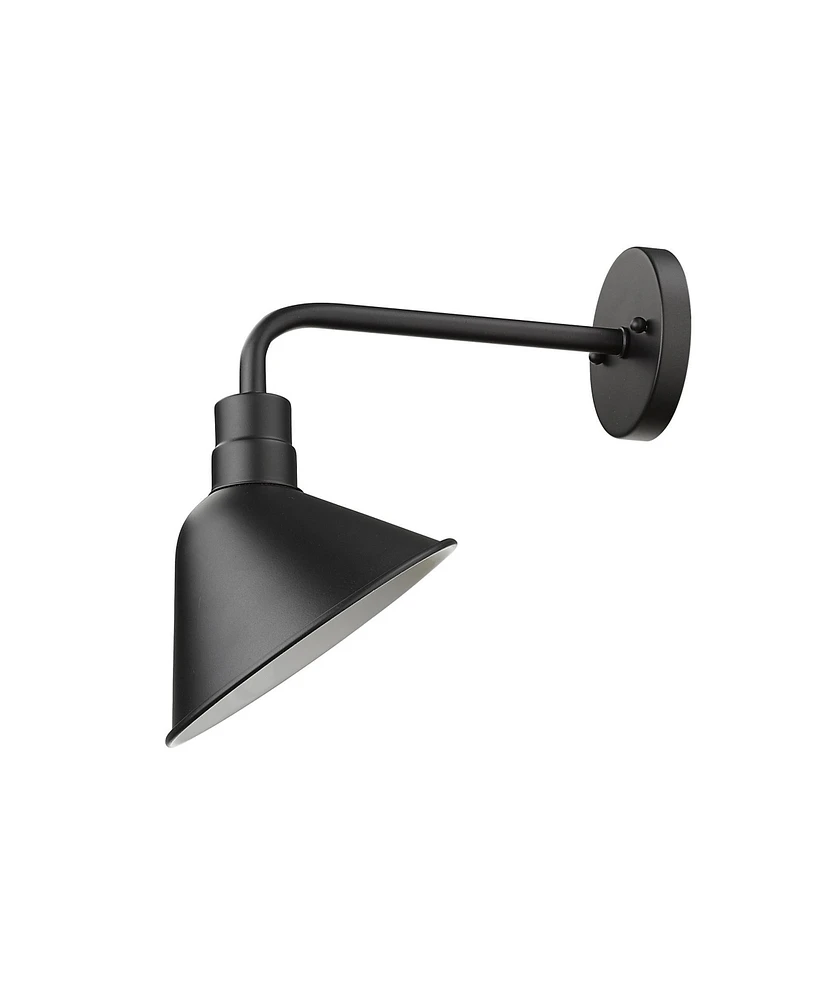 Modern Wide Shade Led Wall Sconce for Home and Patio Lighting