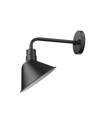 Modern Wide Shade Led Wall Sconce for Home and Patio Lighting