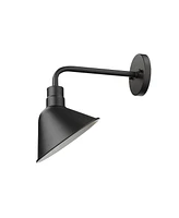 Modern Wide Shade Led Wall Sconce for Home and Patio Lighting