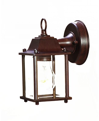 Hanging Glass Lantern Wall Light for Porch and Entryway Decor