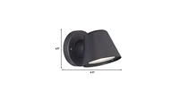 Led Short Cone Wall Light – Contemporary Fixture for Any Room
