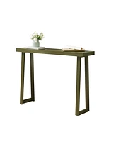 Kings Brand Furniture Claude Narrow Console Table Perfect for Sofa Table, Entryway Hallway