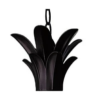 Pineapple Three-Light Outdoor Hanging Pendant Light – Decorative Garden Light