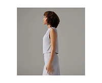 Tavi Women's Brushed Tec Knit Asymmetrical Tee