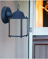 Hanging Waterfall Glass Lantern Wall Light – Elegant Outdoor Lighting for Porch & Patio