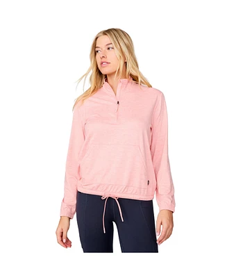 Free Country Women's Cloud Knit Half Zip Pullover