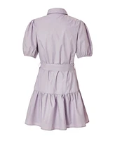 Quiz Women's Diamante Detail Cotton Shirt Dress