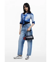 Desigual Women's Small shiny crossbody bag