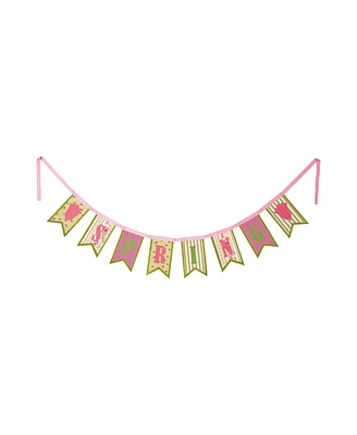 8.5" x 50" Hanging "Spring" Hanging Decorative Sign Garland