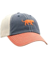 Top of the World Men's Purple Clemson Tigers Off Road Three-Tone Vintage Adjustable Trucker Hat