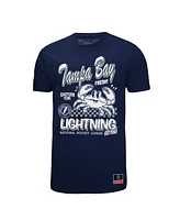 Mitchell & Ness Men's Navy Tampa Bay Lightning Local Food T-Shirt