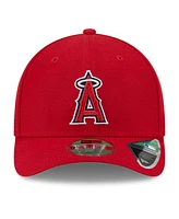 New Era Men's Red Los Angeles Angels Player Replica 9FORTY Adjustable Hat